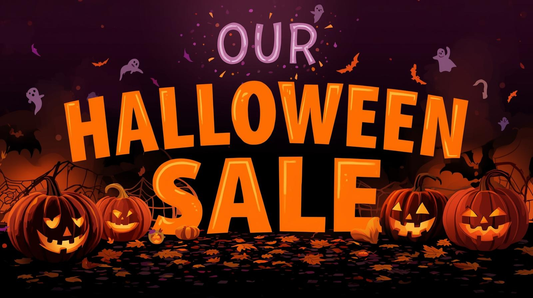 Our Halloween sale is on !